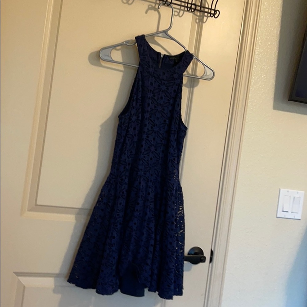 Navy blue dress